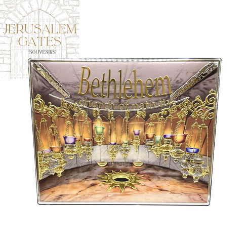 The Church of the Nativity Ceramic Icon